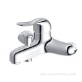 Dolphin bathtub faucet triple